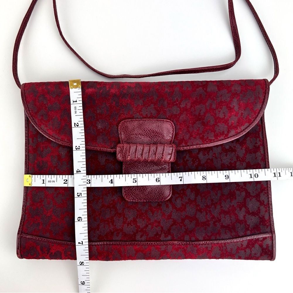 Vintage Susan Gail Red Retro Crossbody Purse - Picture 11 of 11